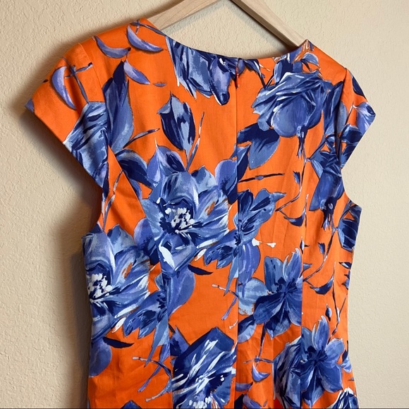 J.Crew Collection Floral Dress Size 10 - Picture 7 of 14